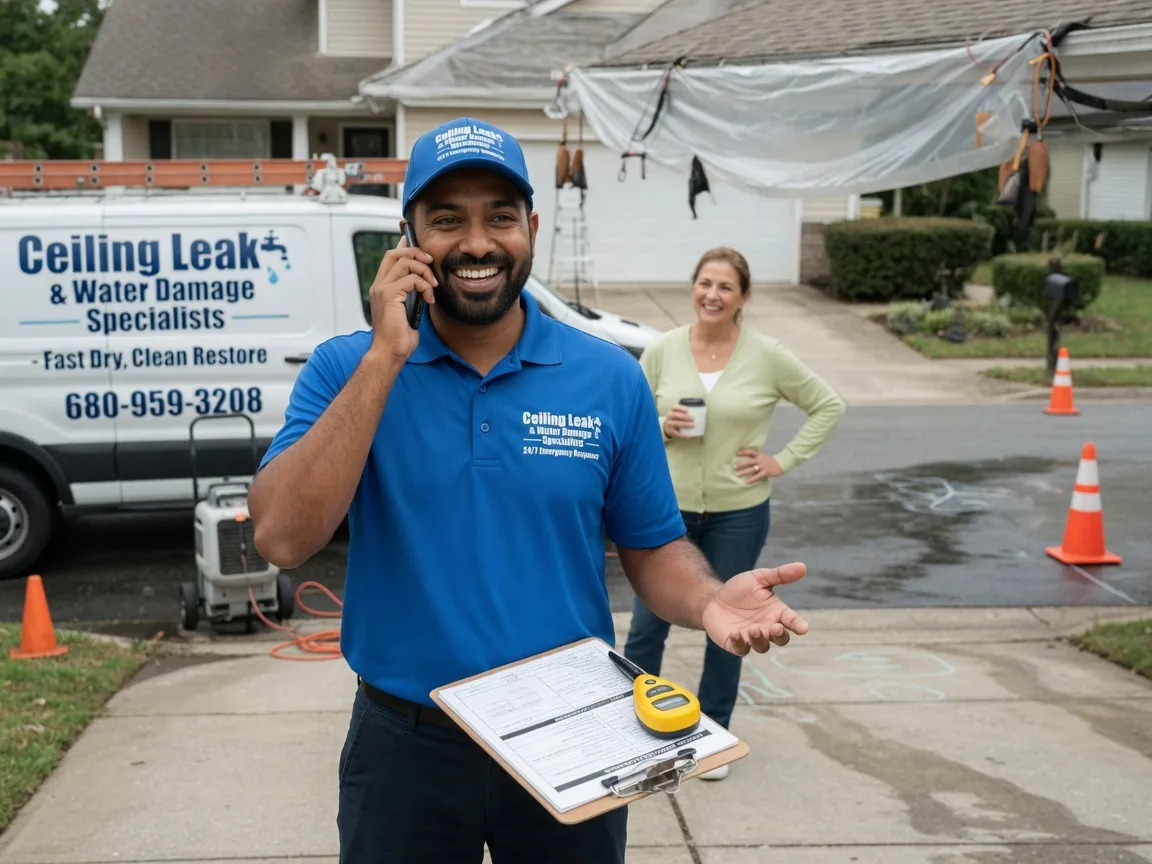 Ceiling Leak Cleanup Herriman, UT FAQs